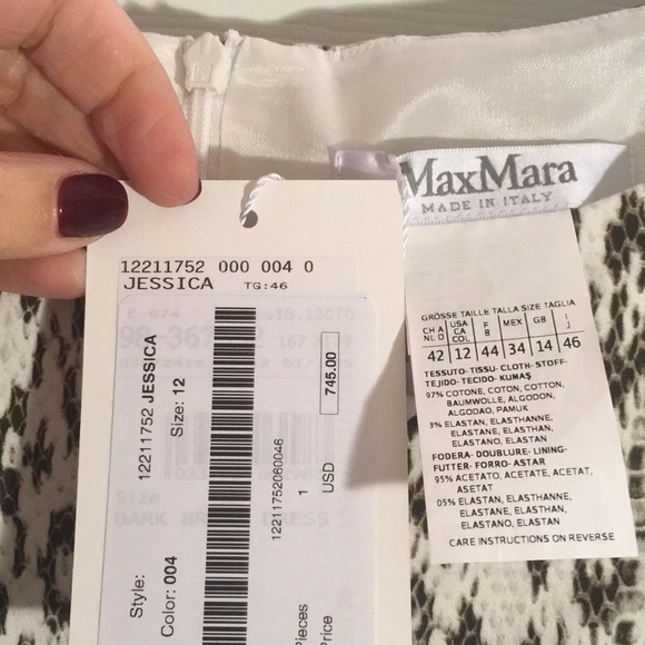 Max Mara print shift dress - Picture 5 of 6